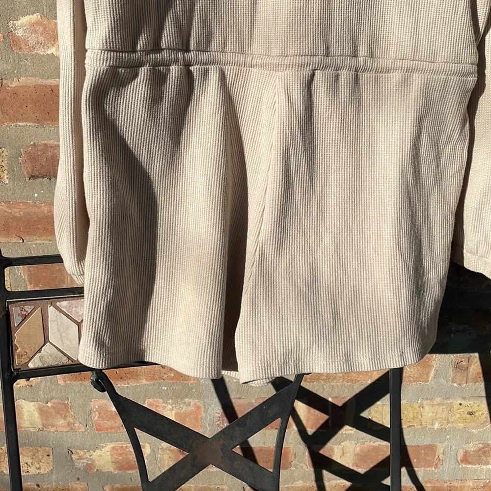 Princess Polly xx Tan Long Sleeve Shorts Zippered Romper